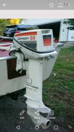 Johnson outboard 9.9hp