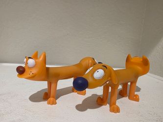 Vintage 1999 CatDog Nickelodeon Vinyl Figure Bubblegum Holder