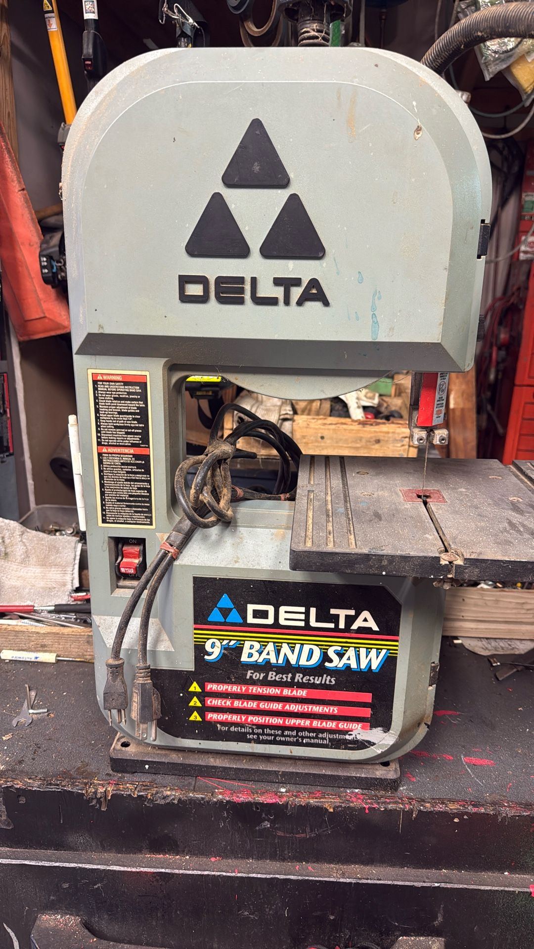9inch Band Saw Works Great