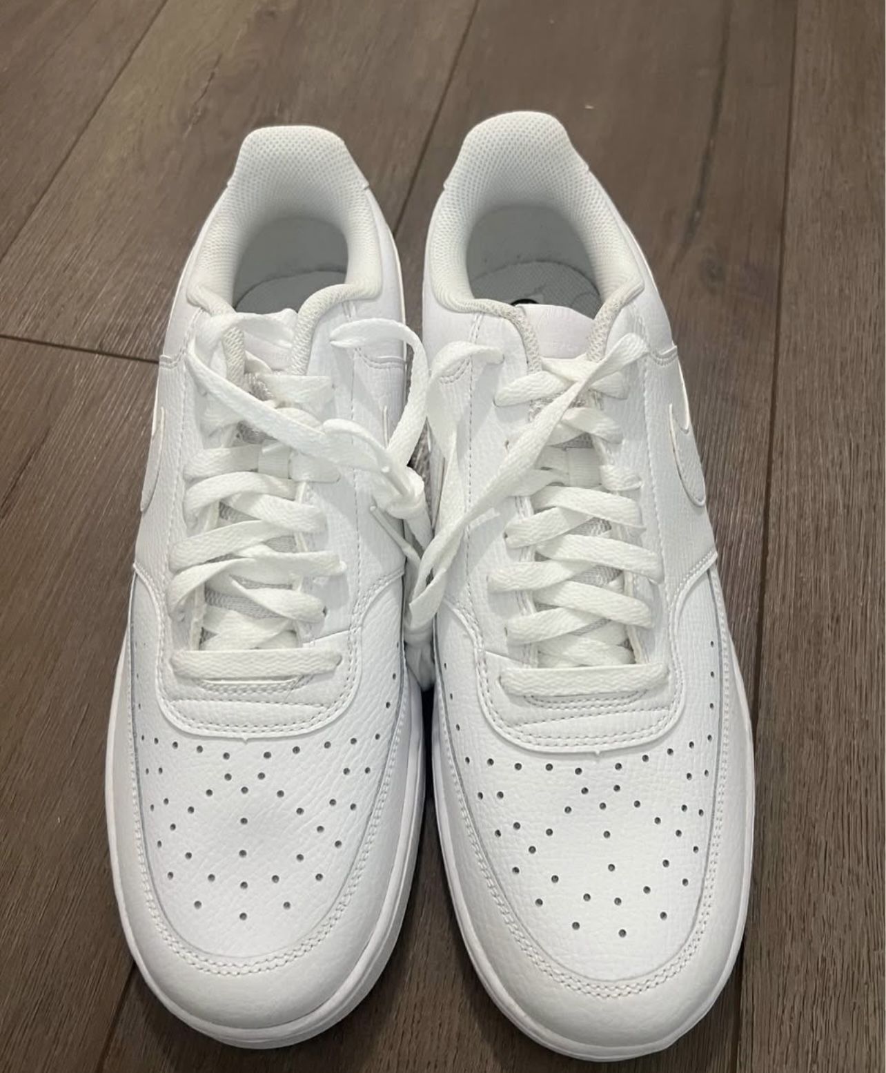 Nike Court Vision Lowt Triple White 11.5