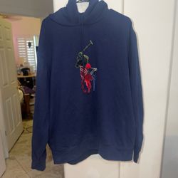 Polo Ralph Lauren XL men’s blue hoodie