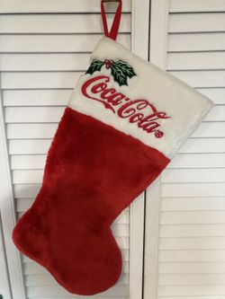 New Original Vintage Coke Stocking