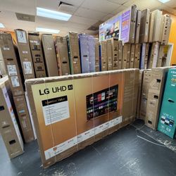 86”LG UHD 4K S-MART TV 