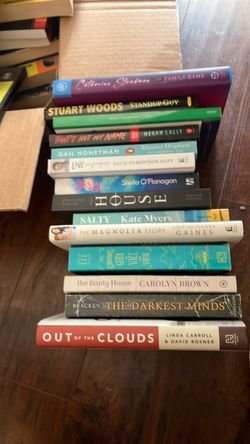 Books $5 each