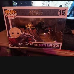 Game Of Thrones Funko Pop Daenerys And Drogon #15