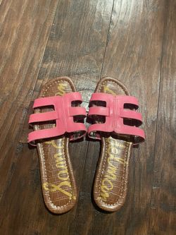 Brand New Sam Ederman Hot Pink Sandals