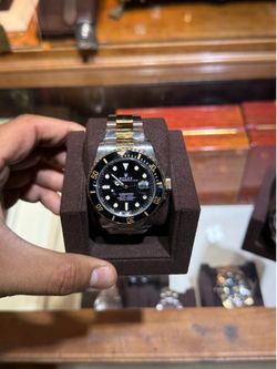 Rolex submariner two tone box and card complete