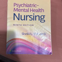 Psychiatric Mental Health Nursing