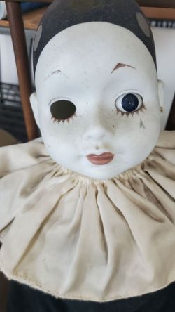 Porcelain Doll w/chair