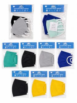 Youth cotton face masks