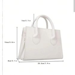 Small White Purse 