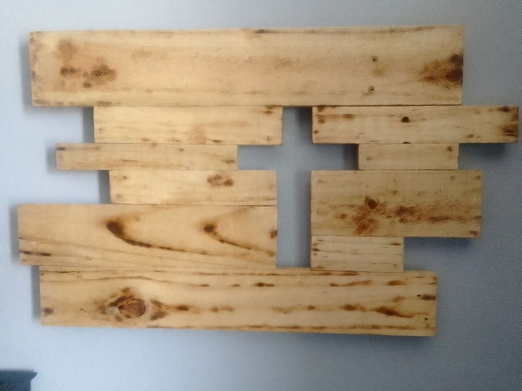 Wood Cross Wall Art
