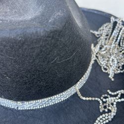 Black Western Hat $15