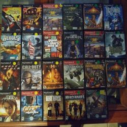 PS2 Games Some still in Wrap, some games are less. Also can do a bundle deal.