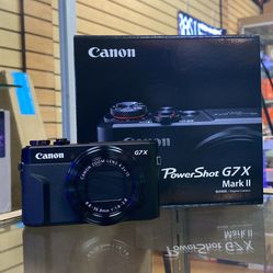 Canon Powershot G7X Mark II