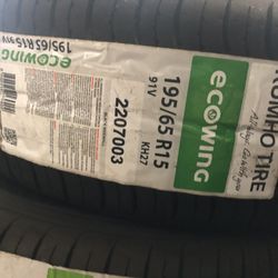 Brand New Tires (1) Kumho KH27 (195/65R15) (Single) ($72)