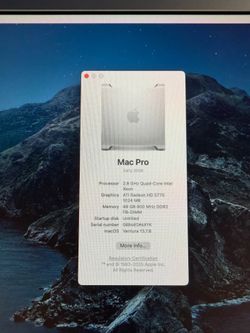 Mac Pro with monitor