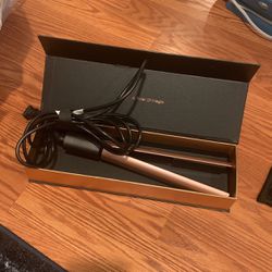 Hair Straightener And Curler In 1
