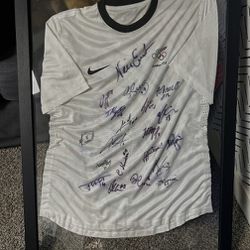 Olympic Champion Jersey Whole Team Signatures