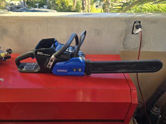 Kobalt Battery Chainsaw,  80 Volt 18in