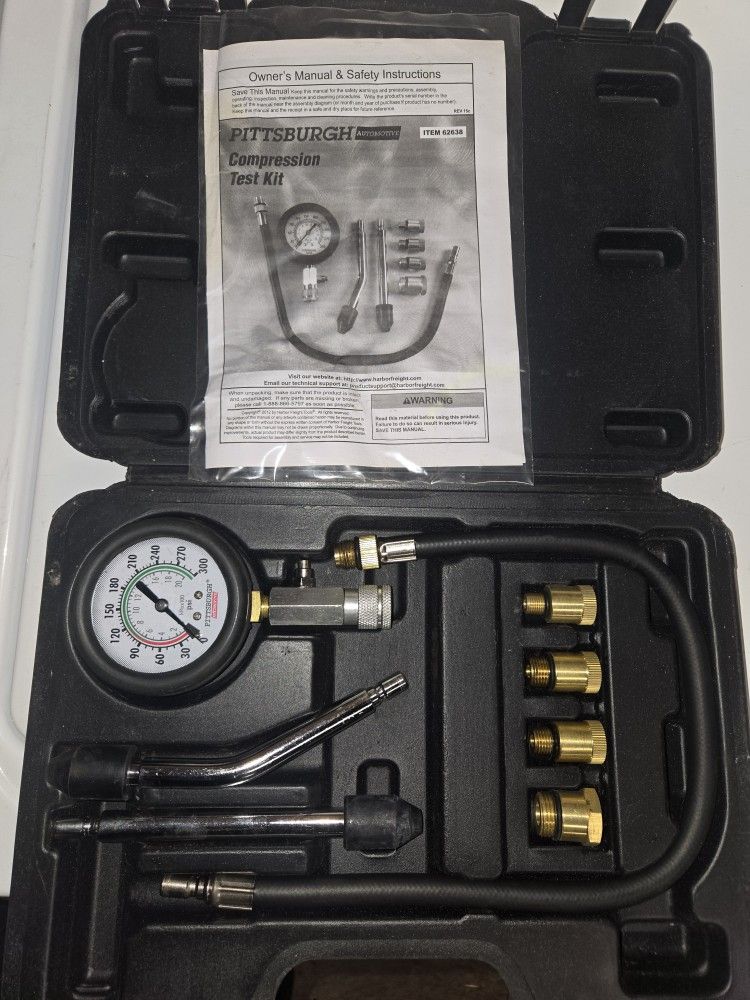 Pittsburg Compression Test Kit Never Used