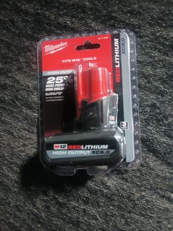 Milwaukee m12  5.0 high output battery