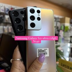 Samsung Galaxy S21 ultra 128gb unlocked