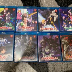 Out of Print Gundam Blurays
