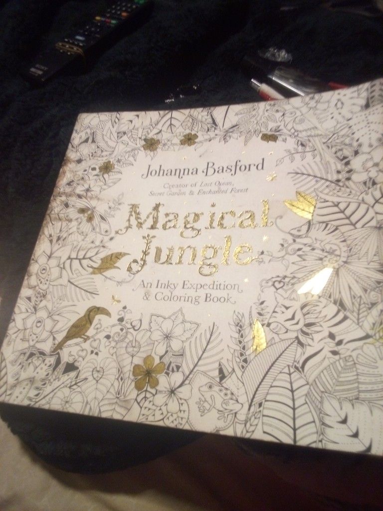 Magical Jungle Coloring Book