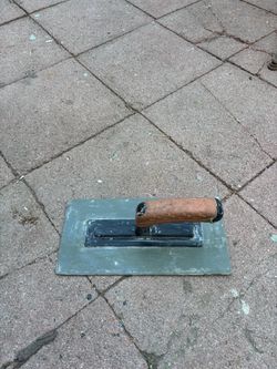 Plastering trowel