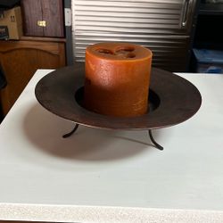 Copper Candle Holder