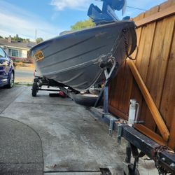 14 Foor aluminum Boat 