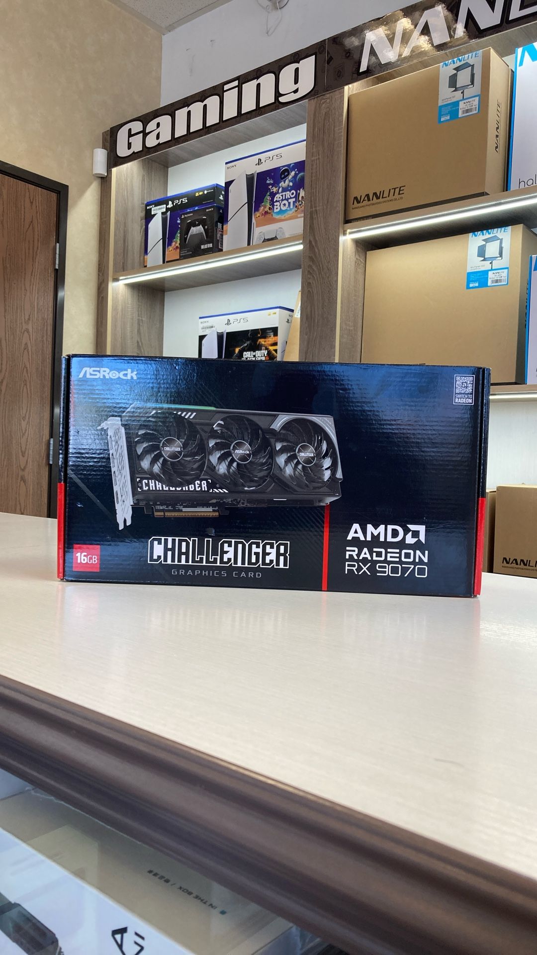 AS Rock AMD Graphics Card Challenger Light blue