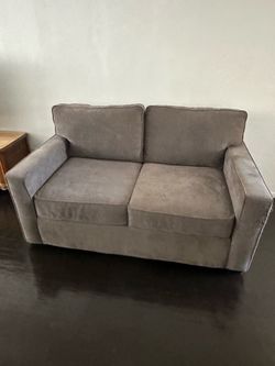 Gray  Loveseat Sofa
