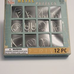 12 Piece Logic Puzzles 
