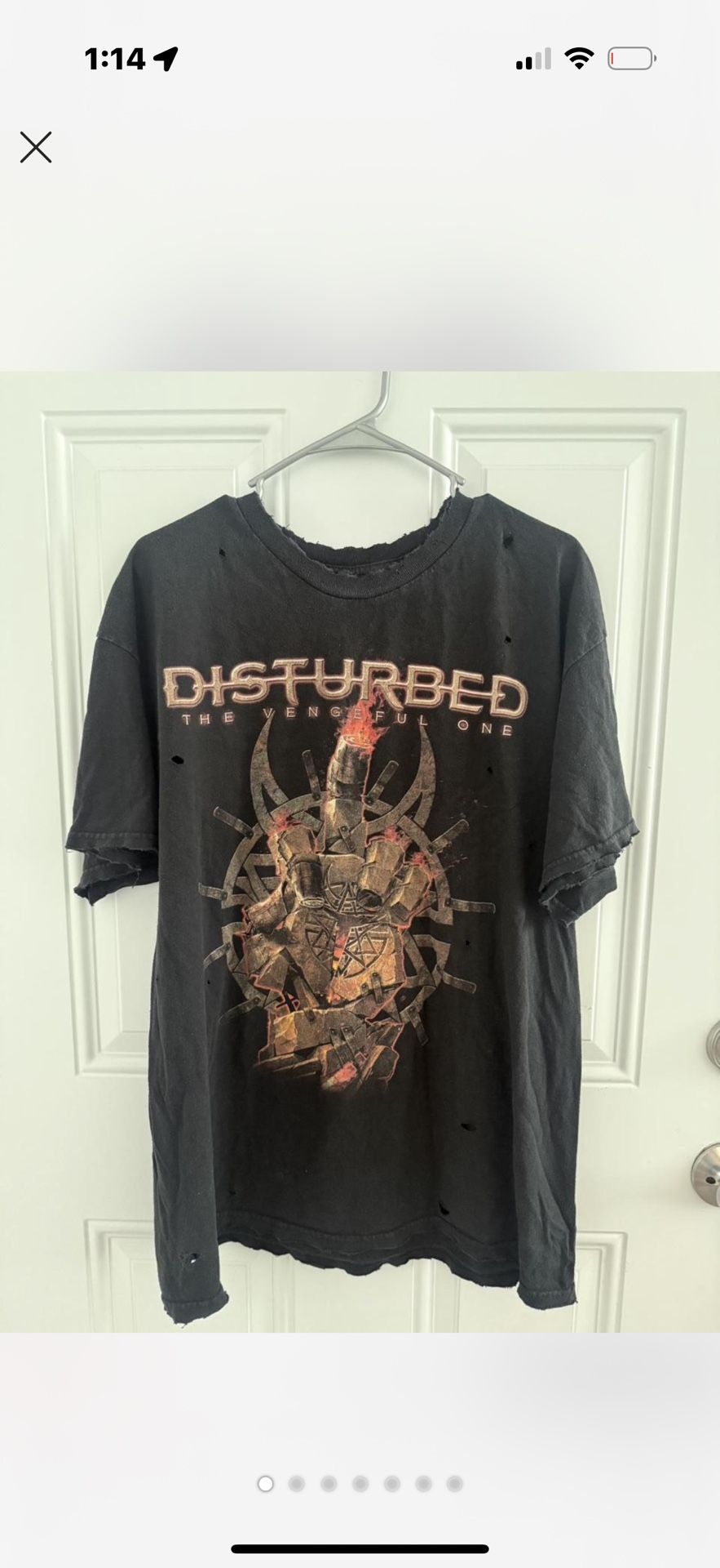 Disturbed vintage tee (TRADES)
