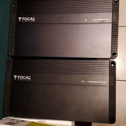 2x Focal 5ch Amplifiers