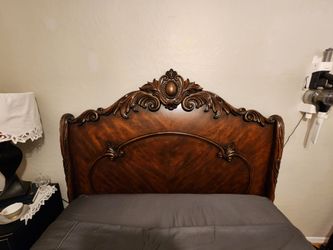 Beautiful Ornate Queen-size Headboard