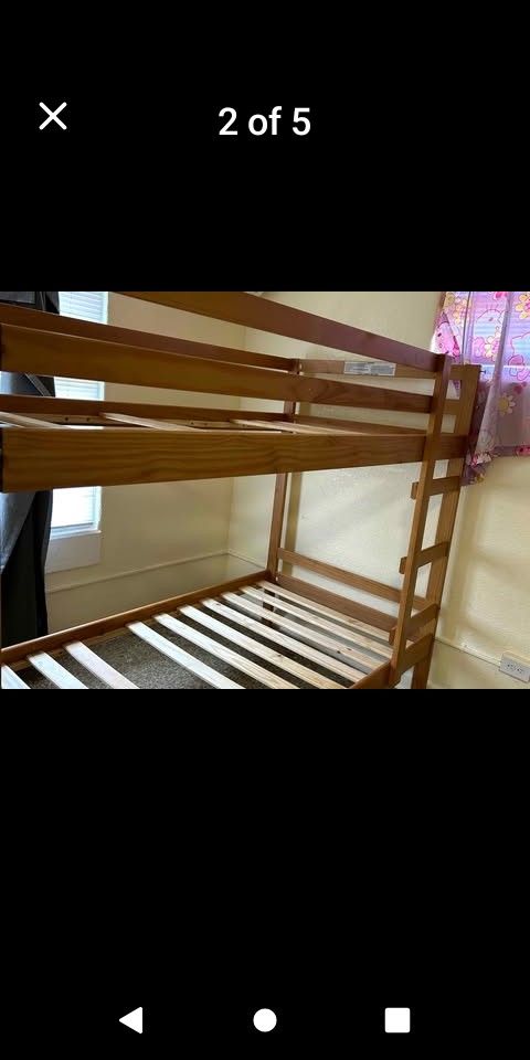 Twin Bunk Beds No Mattress