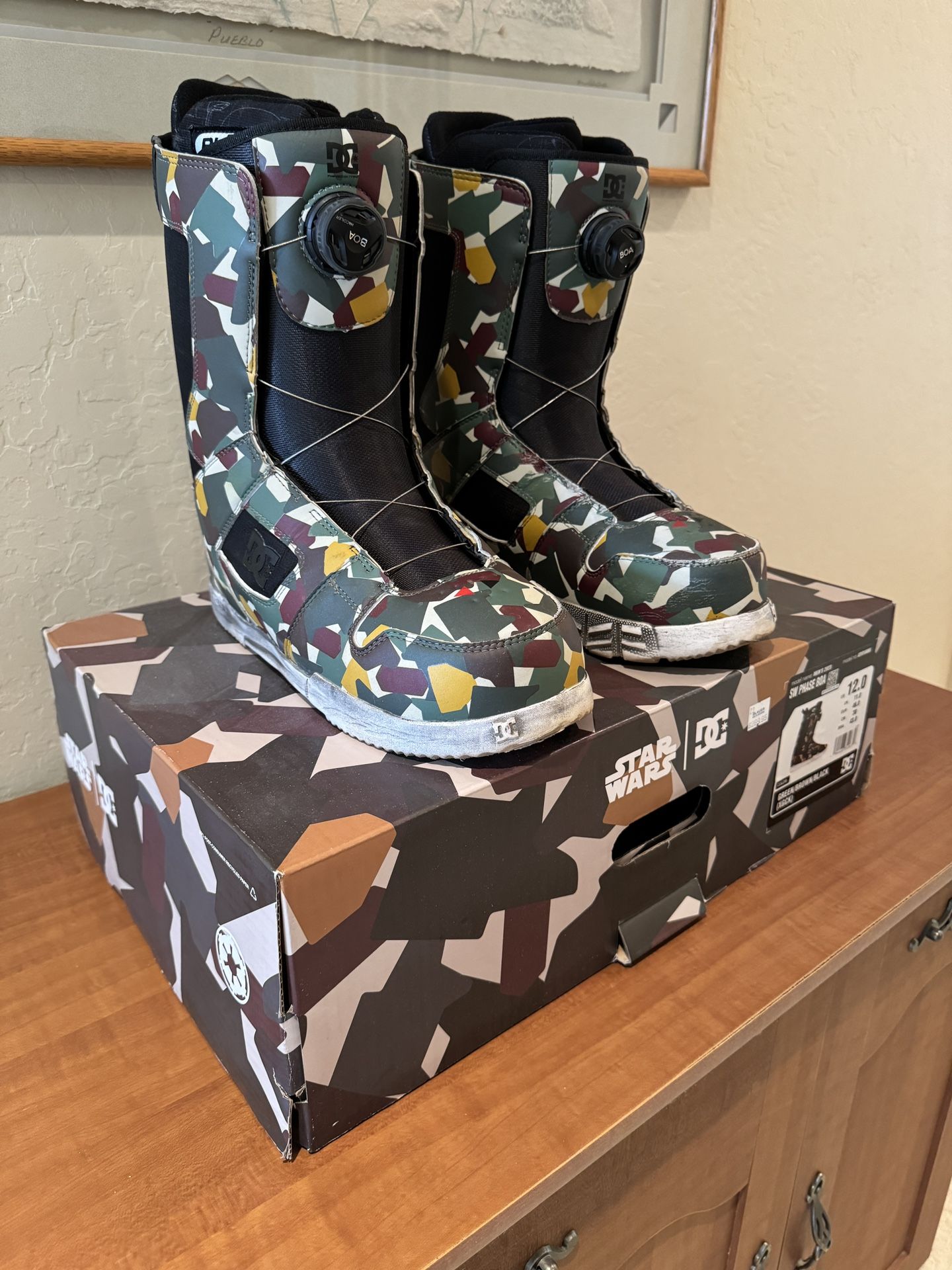 DC Star Wars Boba Fett Snowboard Boots