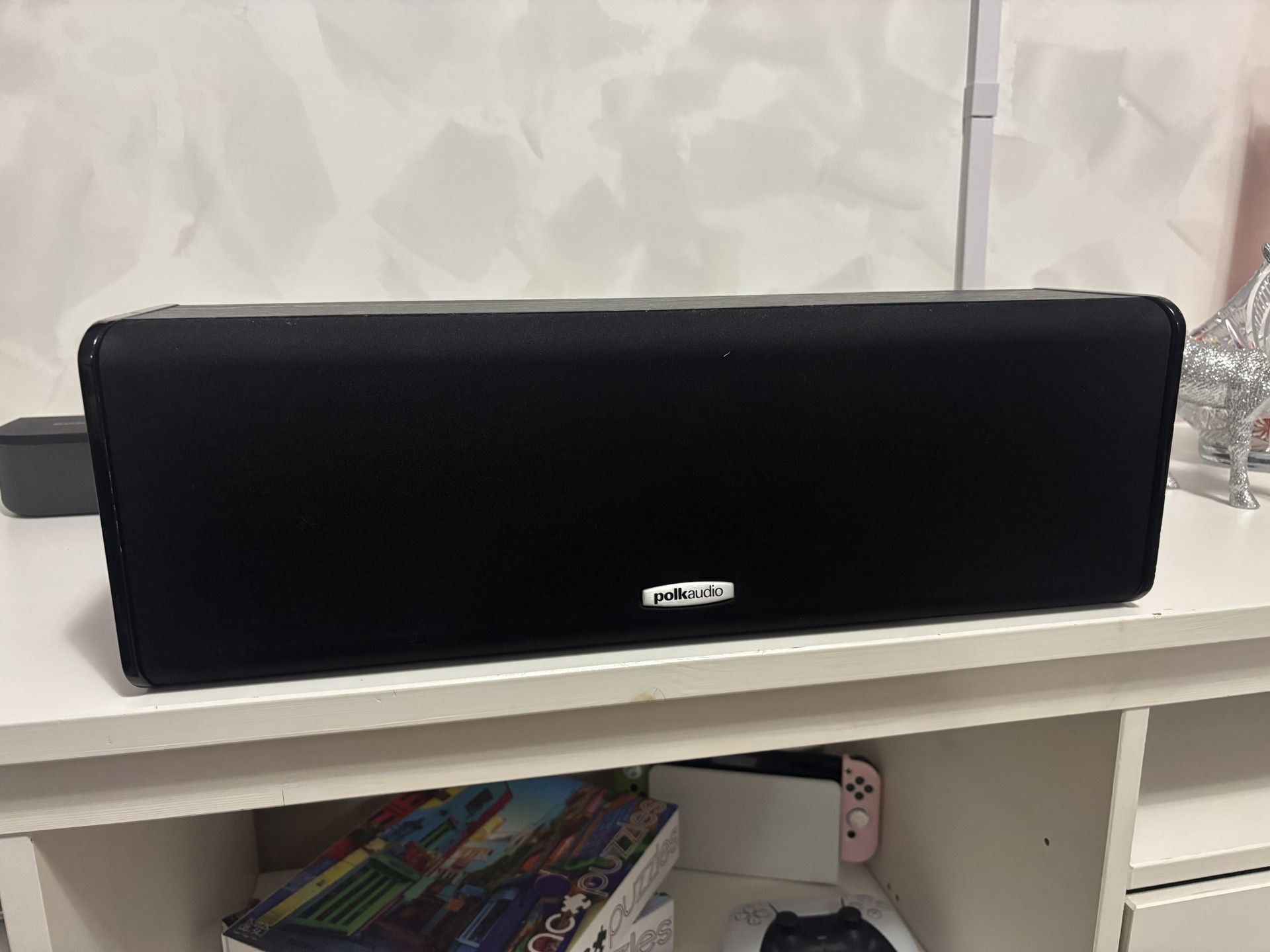 Polk Audio CS10 Center Channel Speaker - Black - TESTED NEAR MINT!