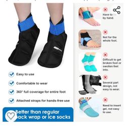 Full Coverage Foot And Ankle Ice Shoe 