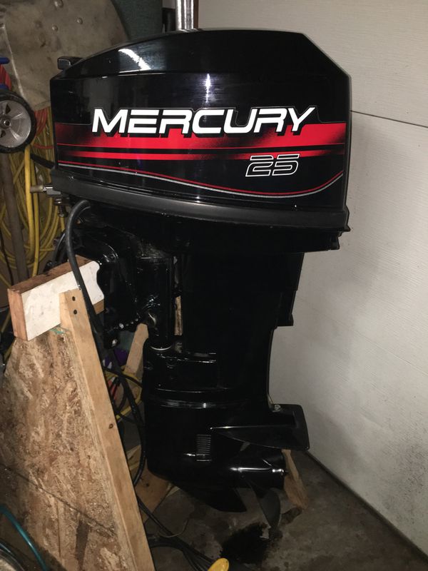 1998 mercury 25 hp short shaft outboard motor for Sale in 
