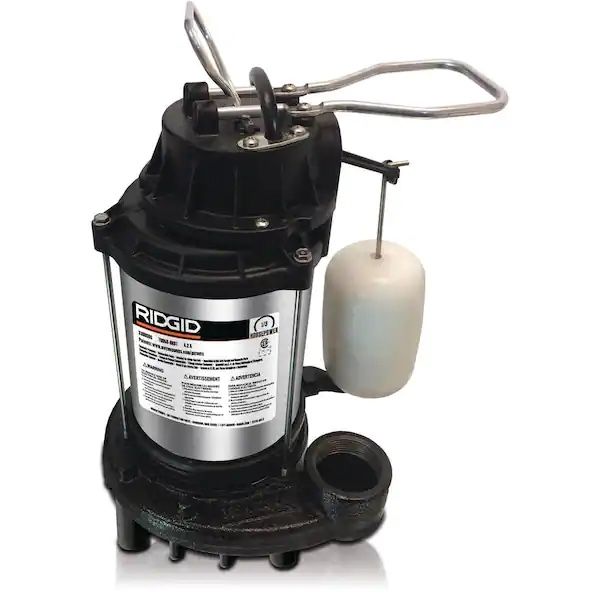 RIDGID 1/3 HP Stainless Steel Dual Suction Sump Pump