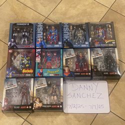 Mafex Marvel DC And Others Figures