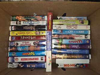 Lot of VHS Tapes Kids & Family Movies