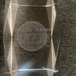 Lakers Glass Paper Weight  $10