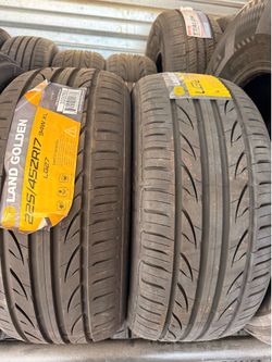 New tires 22545R17 Land Golden