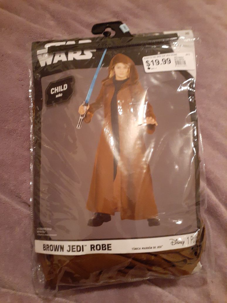 Star Wars Brown Jedi Robe child
