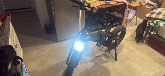 Wooken folding ebike  550obo